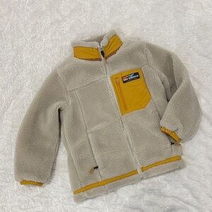 New Balance Kids Sherpa Fleece Jacket Size 130 (Approx 7–8Y) Camping